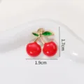 Petite Cerise Émail Rouge (A14-28)