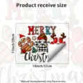 Christmas Paw Print Pattern (JDT-A1222-TZ)