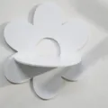 30*30cm / Forma de Flor Blanca (ms10294)