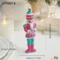 Pink and White Soldier with Purple Candy (APYX627)