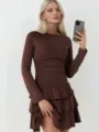 XS / Dresses / Coffee