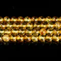 6mm / Natural Flower Amber