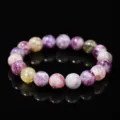 10mm / Natural Colorful Lepidolite / Colorful