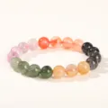 10mm / 5A Natural Mixed Stones / Rainbow Gradient
