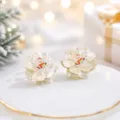 Artificial Pearl Flower Snowman Style (25092908-4) / Pearly White