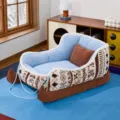 Christmas Sleigh Style (With Blanket) / S (51x38cm) / Ethnic Blue