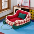 Christmas Sleigh Style / S (51x38cm) / Christmas Red