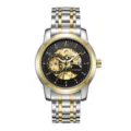 Two-Tone Steel Black Dial