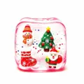 Weihnachtswürfel-Stil / OPP-Beutel / Rosa