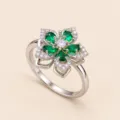 Anillo Solo (J0803) / Verde Acero