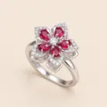 Anillo Solo (J0803) / Naranja Acero