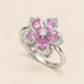 Anillo Solo (J0803) / Rosa Sólido