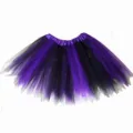 Gonna tutu in rete viola e nera (PE1223A25PE)