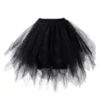 Gonna tutu in rete nera (PE1223A25BK)