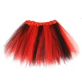 Gonna tutu in rete rossa e nera (PE1223A25RD)