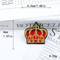Rot Gelber Stern Kronenstil (GZ2717)