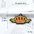 Großer Gold Blauer Kronenstil (GZ2005)