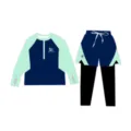 2XL (110-120cm, 19.5-23.5kg) / Top And Bottom / Green (Pre-order) (260924-1YT)