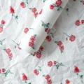 20 Hojas (50x70cm) / Estampado de Rosas - Estilo D