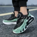 38 / Style d'Hiver Doublé de Polaire (rh1085) / Noir Vert