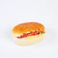 Ham and cucumber burger - with magnet on the bottom