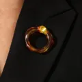 Estilo de Anillo Irregular (3186) / Ámbar