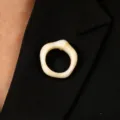 Style Anneau Irrégulier (3158) / Café Clair