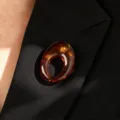 Style Anneau Ovale (2668) / Ambre