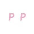 Letter P Shape (E1878) / Pink