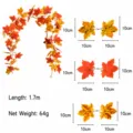 36 Dubbelkoppige Bladeren / Geel En Rood