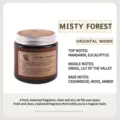 Forêt Brumeuse / Petit Gobelet Ambré (80g Cire de Soja)