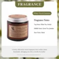 Velvet Rose & Oud / Small Amber Cup (80g Soy Wax)