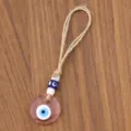 3CM Round Style (Glazed) / 3cm / Transparent Pink