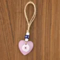3.5CM Heart Style (Glazed) / 3.50cm / Pink