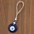 3.5CM Round Style (Glazed) / 3.50cm / Sapphire Blue