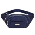 Style Brodée de Fleurs (0592) / Bleu foncé
