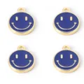 Round Smile Face (D211) / Dark Blue