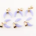 Single / Light Blue Chalcedony