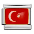 Style Drapeau Turquie (#7) / Pièce Unique