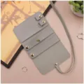 Cuir Pu Gris / 19*12cm