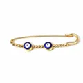 Golden two sapphire eyes