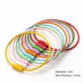 1.5x150mm Wire Ring (F1-091) / 1 Piece/Pack / Random Color