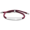 Zilveren Metalen Staaf / Bordeauxrood
