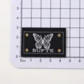 Butterfly Pattern Label (0902-2) / Black