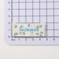 Pink Green Flower Blue Letter (款式4)