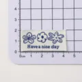 Blue Three Flowers Have a Nice Day (款式8)