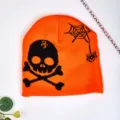 Jacquard Style / Orange Skull