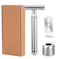Silver Handle With 10 Blades And Base Style (07T-1) / 10 Pieces