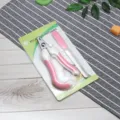 Impugnatura Curva (Piccolo) / Include Lima per Unghie e Blister / Rosa
