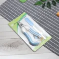 Impugnatura Curva (Piccolo) / Include Lima per Unghie e Blister / Blu